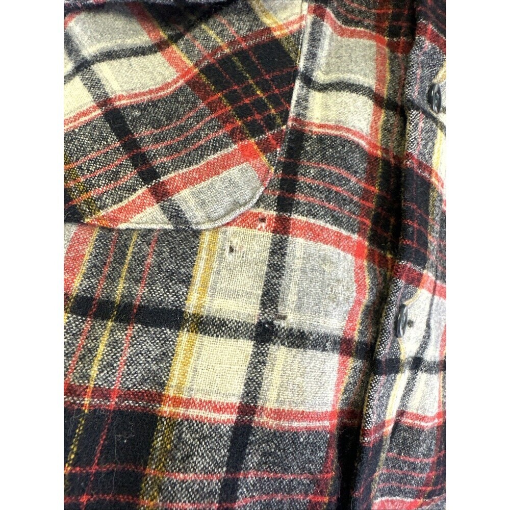 Pendleton Board Shirt Wool Button Down Collared G… - image 4